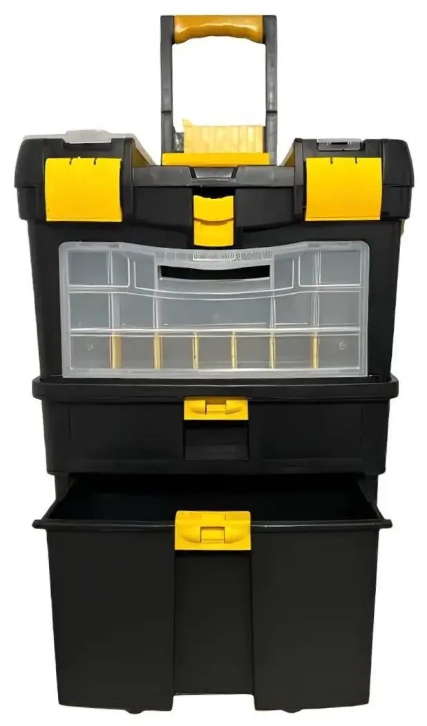 Ящик для инструментов Kraft&Dele KD1075 (Black/Yellow)