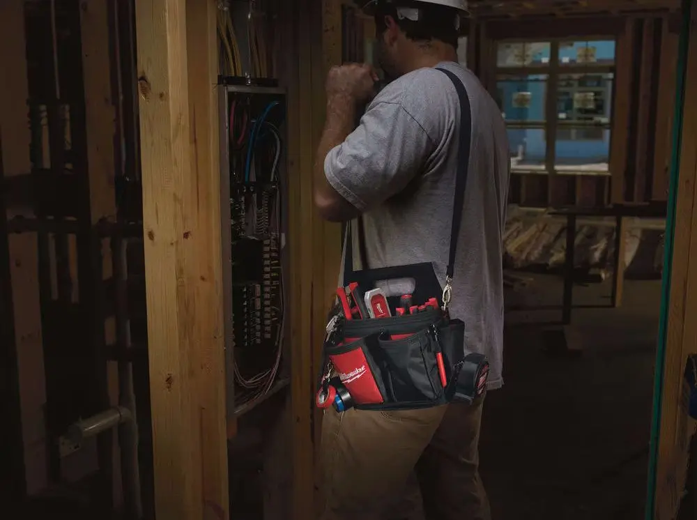 Buzunar pentru instrumente Milwaukee 48228112 (Red/Blue)