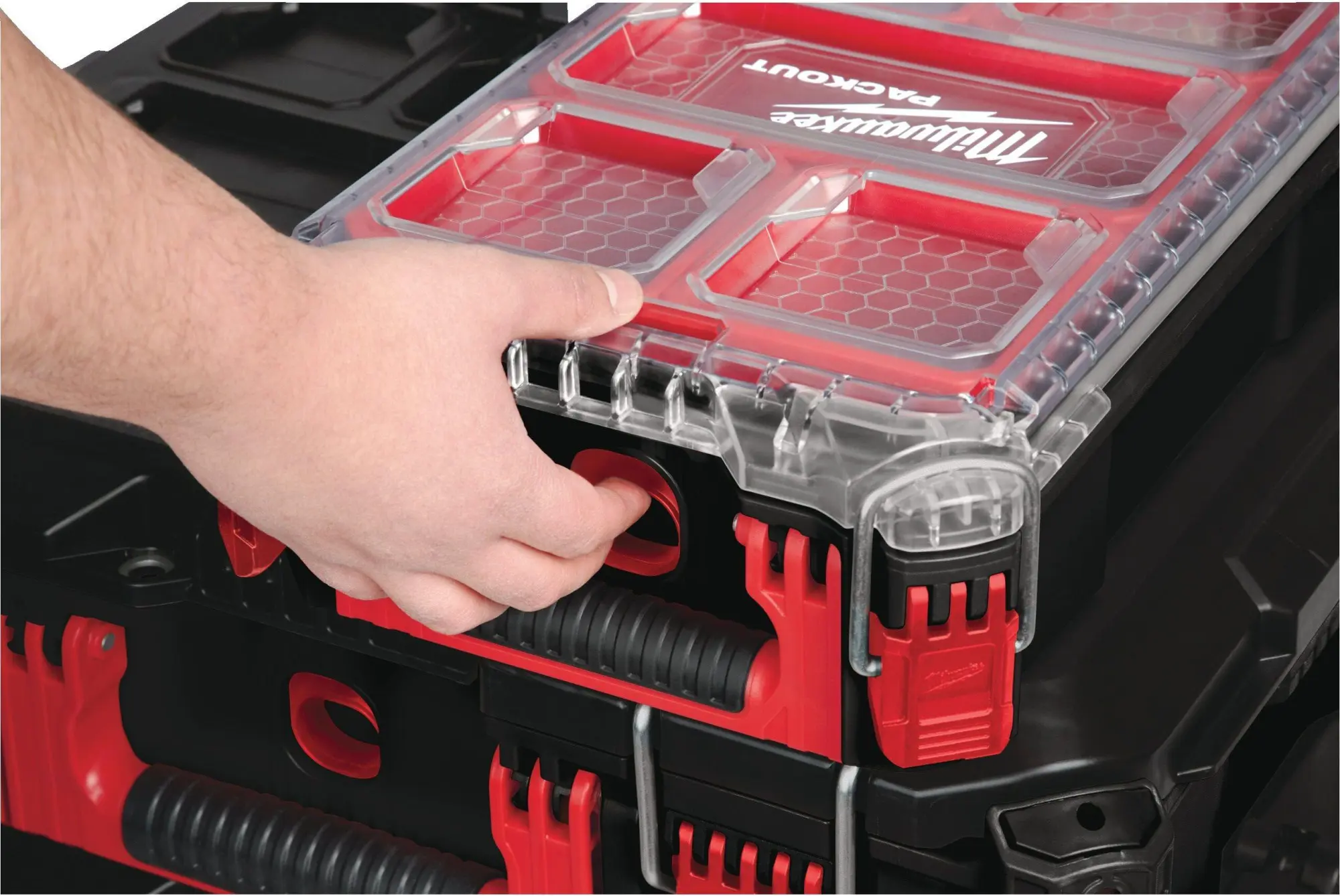 Organizator Milwaukee 4932464083 (Black/Red)