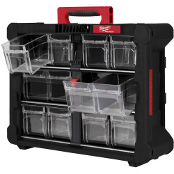 Органайзер Milwaukee PackOut 4932498323 (Black/Red) Thumb
