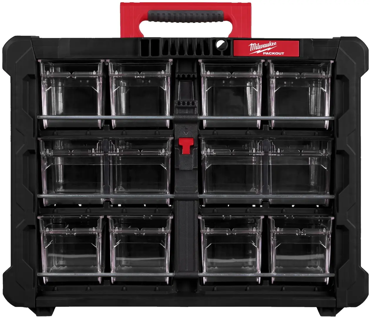 Органайзер Milwaukee PackOut 4932498323 (Black/Red)
