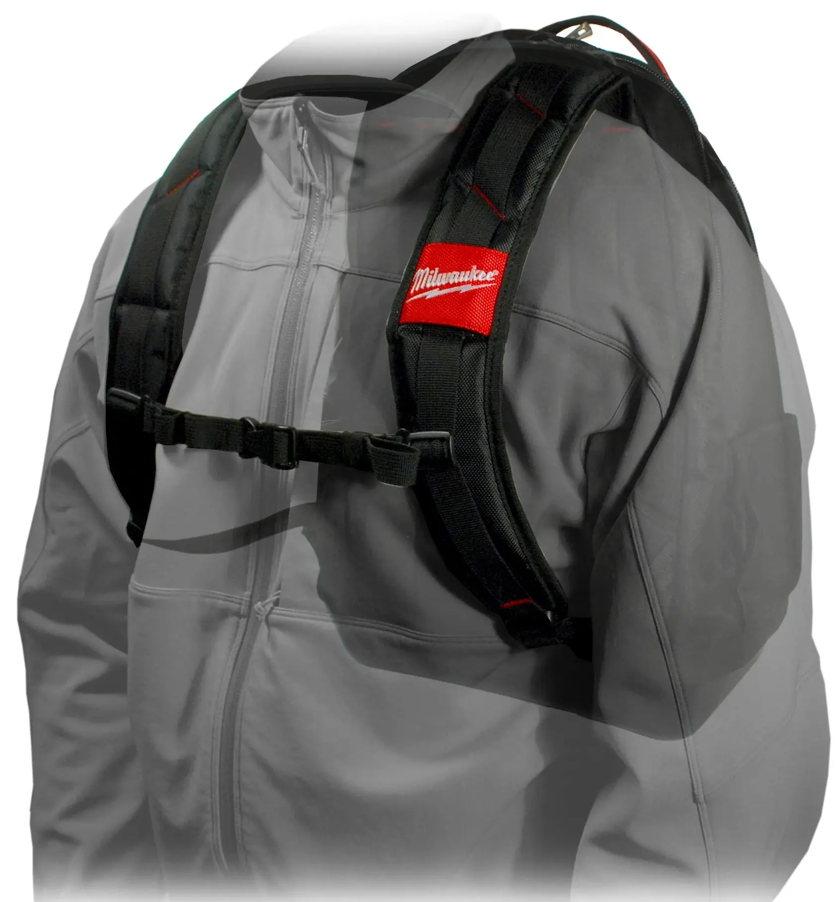 Rucsac pentru instrumente Milwaukee JobSite 4932500309 (Black/Red) - 5