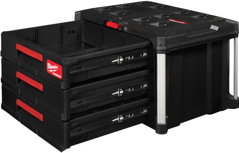 Ящик для инструментов Milwaukee 4932472130 (Black/Red) - 2