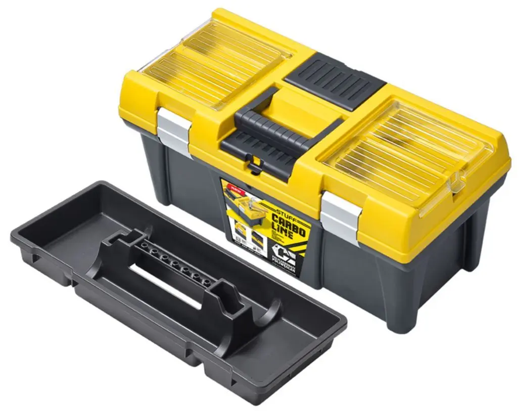 Ящик для инструментов Patrol Semi Profi Alu 20 Carbo (Yellow)