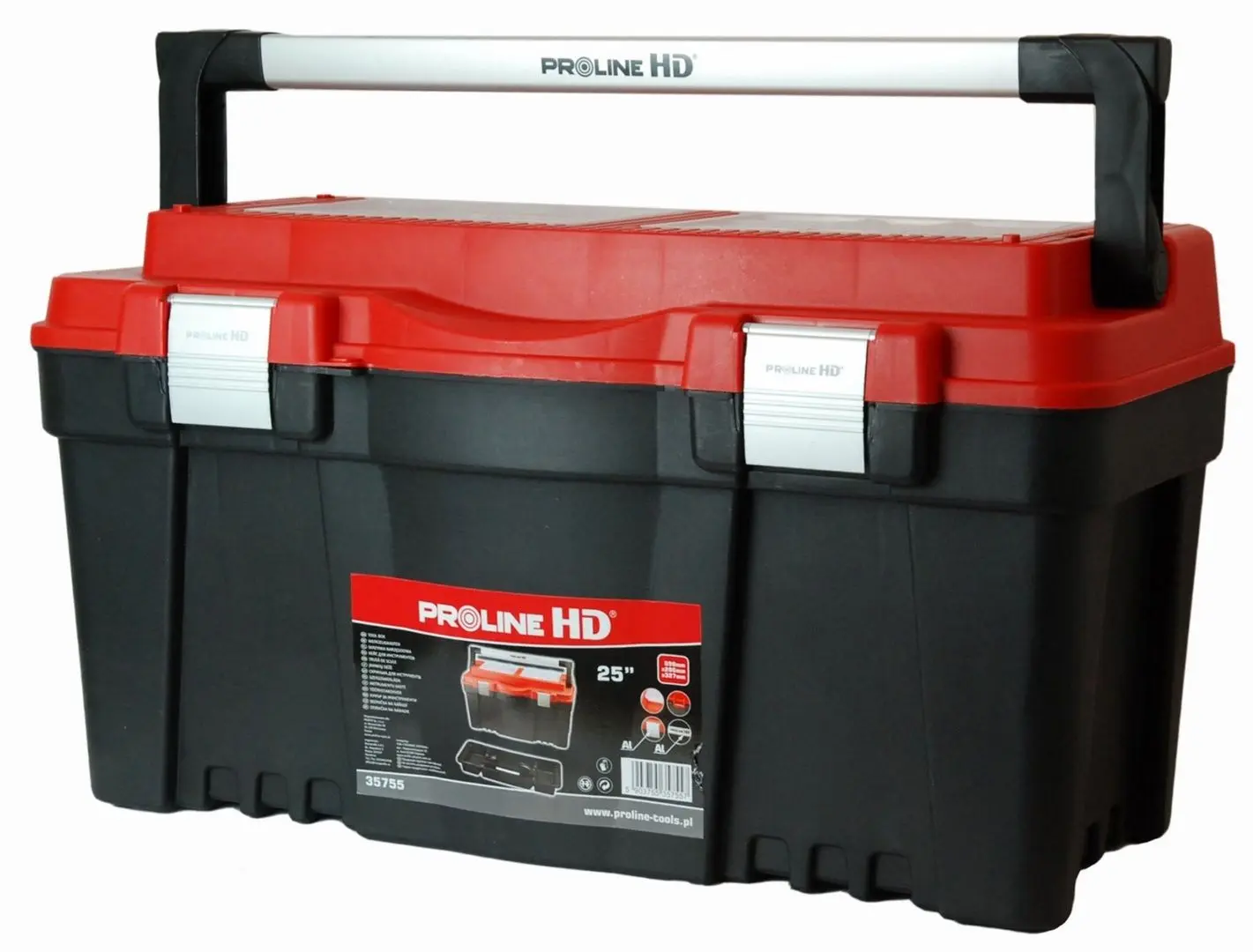 Cutie pentru scule Proline 35755 (Red/Black)