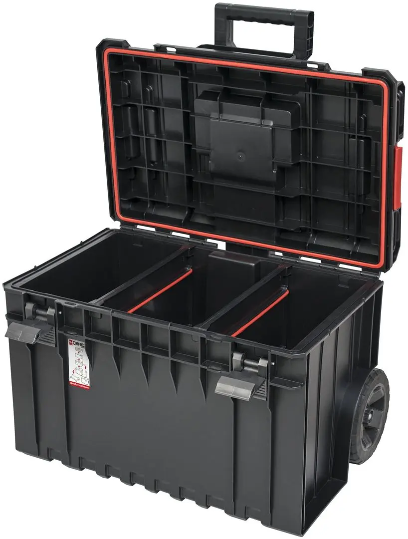 Комплект модульных ящиков для инструментов Qbrick System One Cart + Pro (Black/Red)