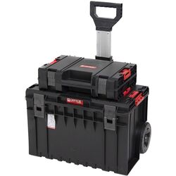 Set cutie de instrumente modulara Qbrick System One Cart + Pro (Black/Red)