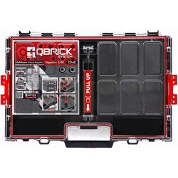 Organizator pentru instrumente Qbrick System L MFI (Black/Red)