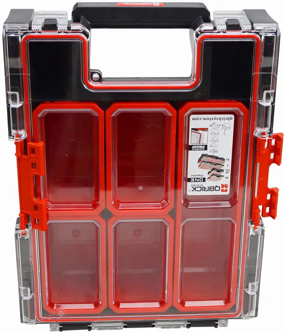Organizator pentru instrumente Qbrick System One M Plus (Black/Red)