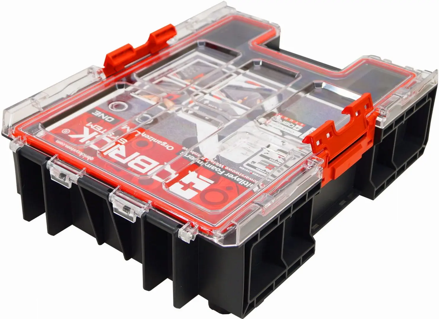 Organizator pentru instrumente Qbrick System One M Plus MFI (Black/Red)