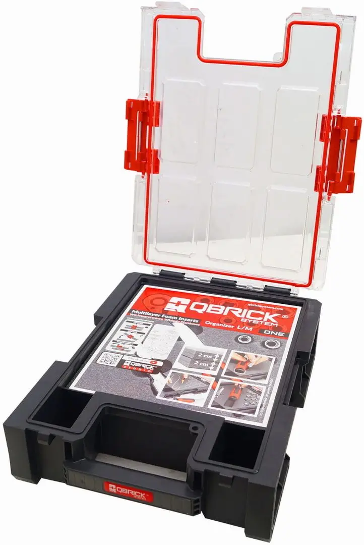 Organizator pentru instrumente Qbrick System One M Plus MFI (Black/Red)
