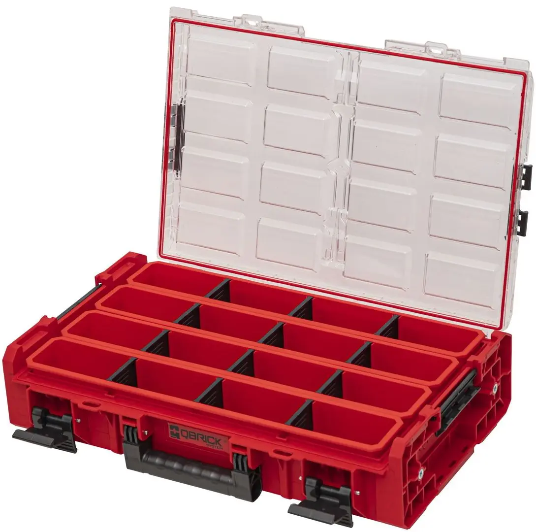Organizator pentru instrumente Qbrick System One XL Long Bin Ultra (Black/Red)