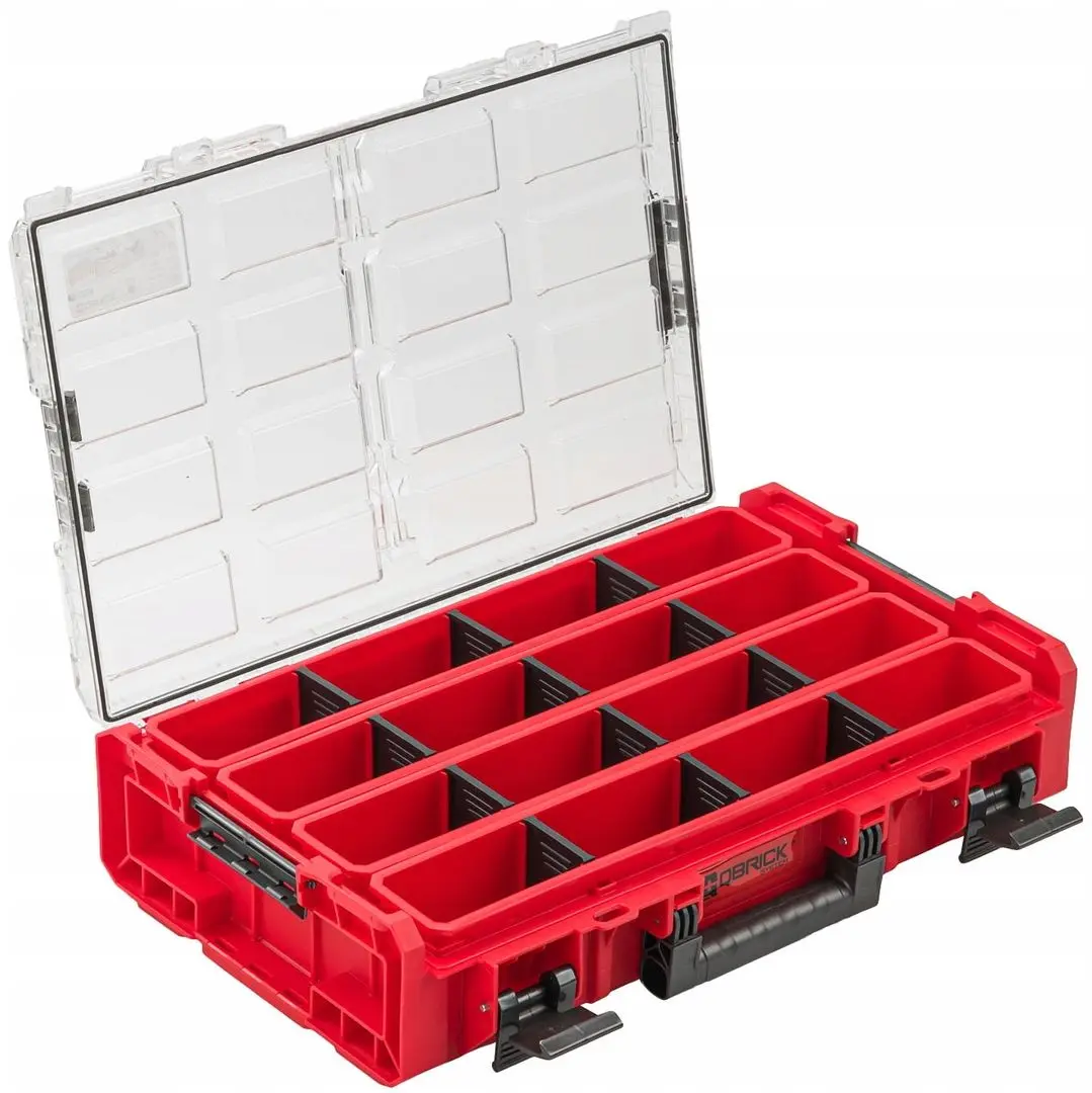 Organizator pentru instrumente Qbrick System One XL Long Bin Ultra (Black/Red)
