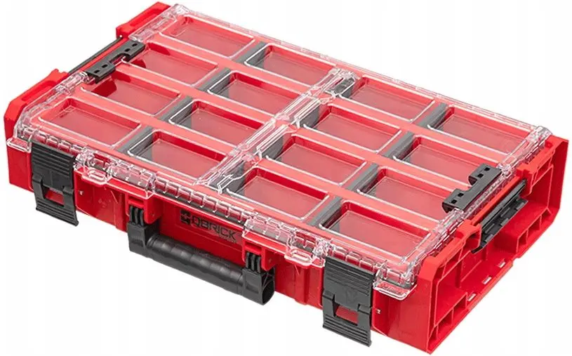 Organizator pentru instrumente Qbrick System One XL Long Bin Ultra (Black/Red)