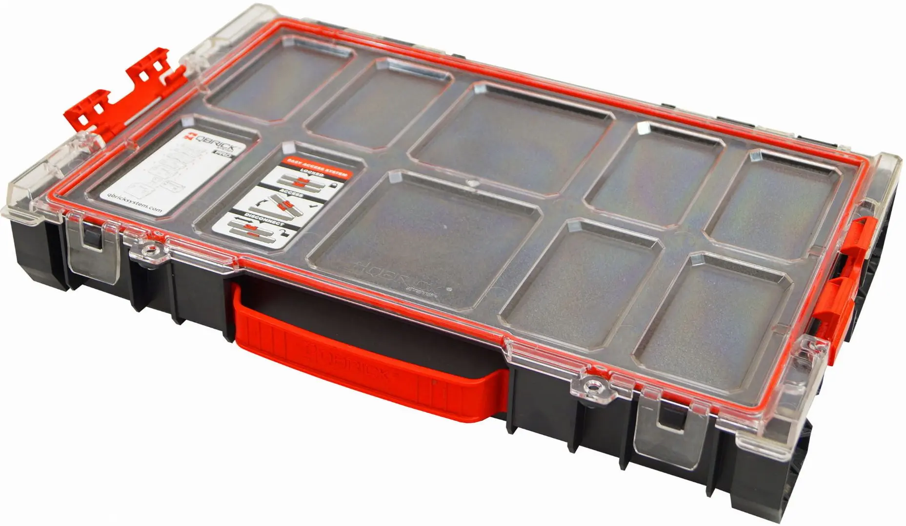 Органайзер для инструментов Qbrick System Pro 100 MFI (Black/Red)