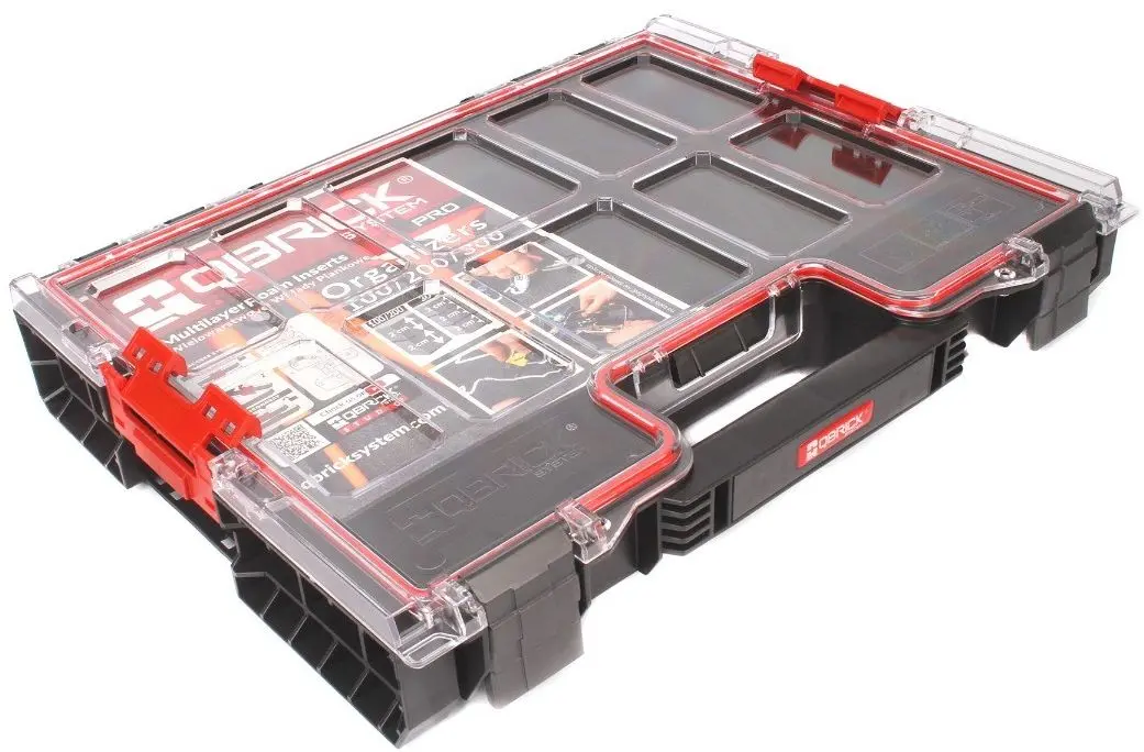 Organizator pentru instrumente Qbrick System Pro 200 MFI (Black/Red)
