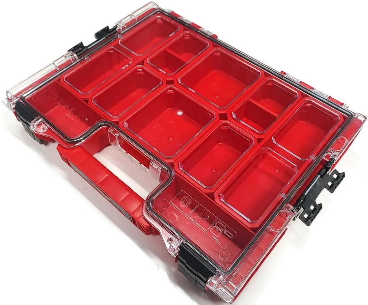 Organizator pentru instrumente Qbrick System Pro 200 Ultra HD (Black/Red)