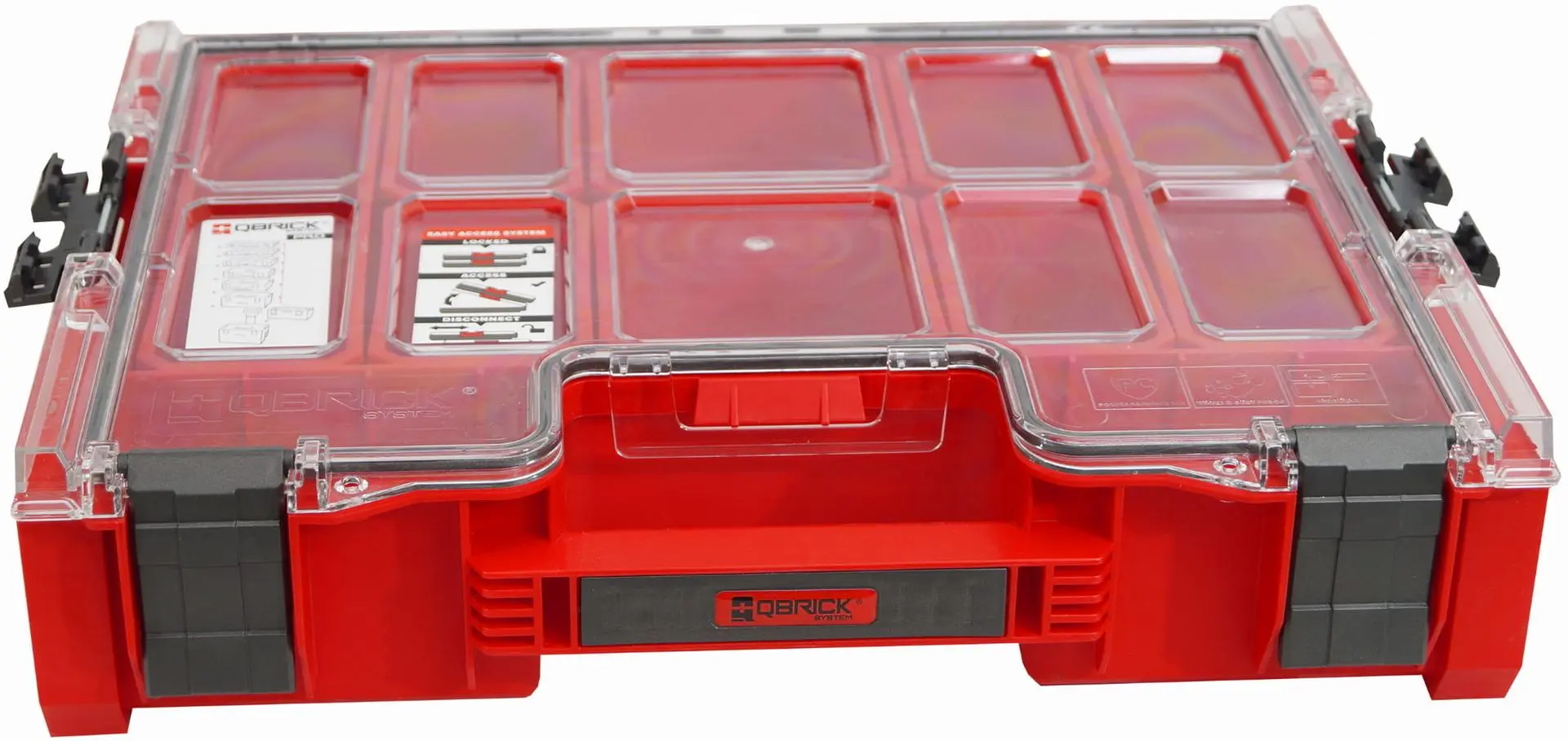 Organizator pentru instrumente Qbrick System Pro 300 (Black/Red)
