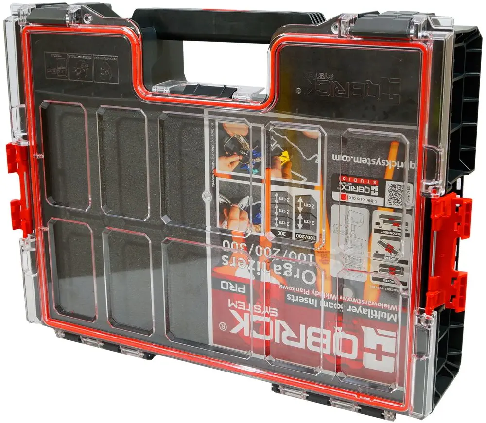 Органайзер для инструментов Qbrick System Pro 300 MFI (Black/Red)