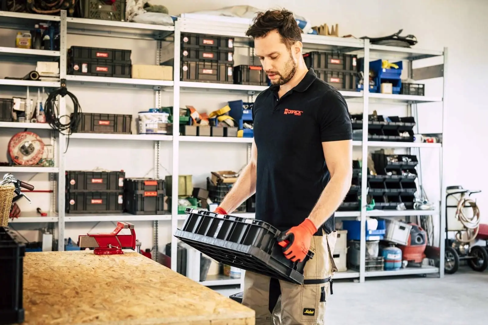 Органайзер для инструментов Qbrick System Two Flex (Black/Red)