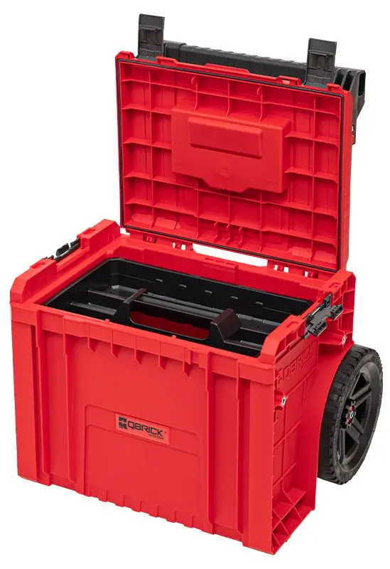 Cutie pentru scule mobila Qbrick Sistem Pro Cart 2.0 Plus Red Ultra HD (Red/Black)