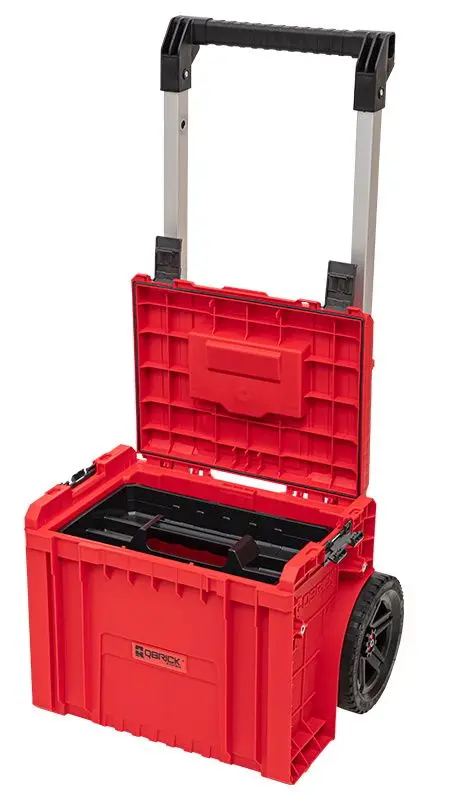 Cutie pentru scule mobila Qbrick Sistem Pro Cart 2.0 Plus Red Ultra HD (Red/Black)