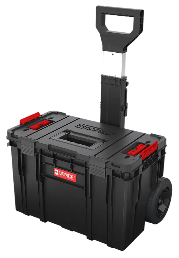 Ящик для инструментов модульный Qbrick System Two Cart Vario (Black/Red)