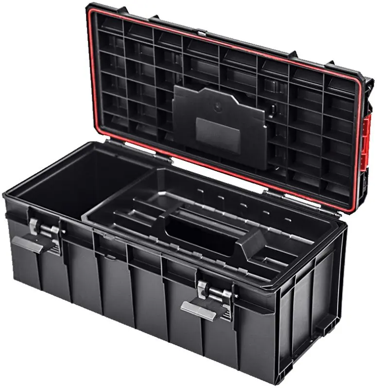 Cutie pentru scule Qbrick System Pro 600 Basic (Black/Red)