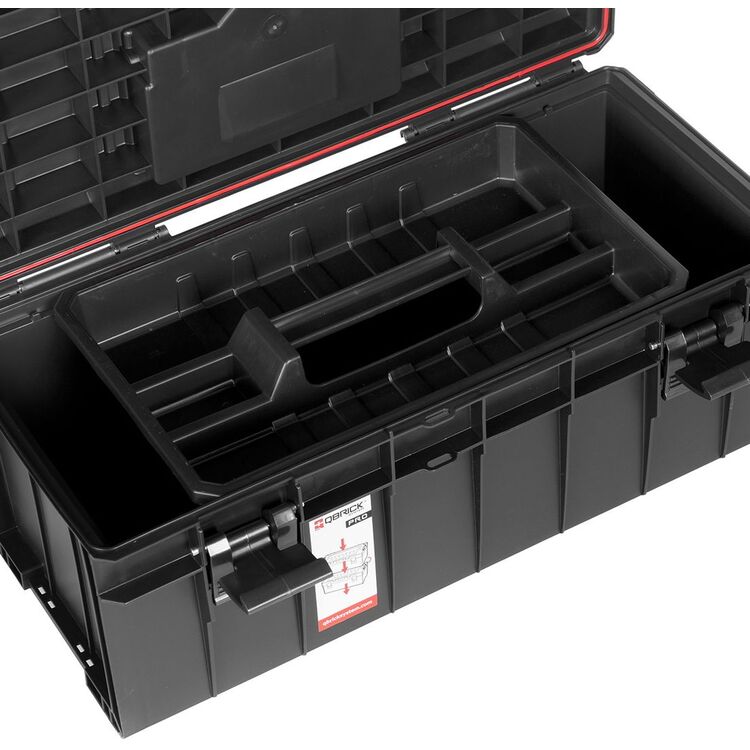 Ящик для инструментов Qbrick System Pro 600 Basic (Black/Red) купить в ...