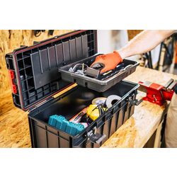 Cutie pentru scule Qbrick System Pro 600 Basic (Black/Red) Thumb