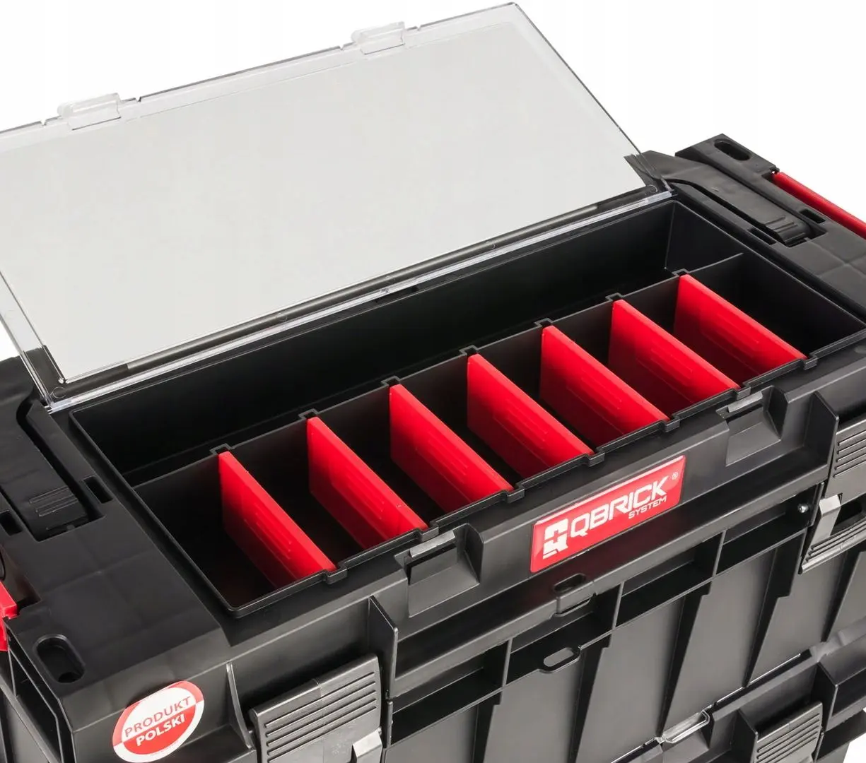 Cutie pentru scule Qbrick System Pro 600 Expert (Black/Red)