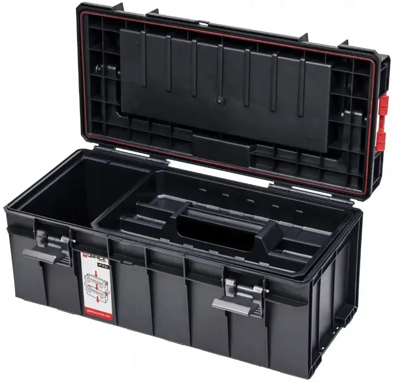 Cutie pentru scule Qbrick System Pro 600 Expert (Black/Red)