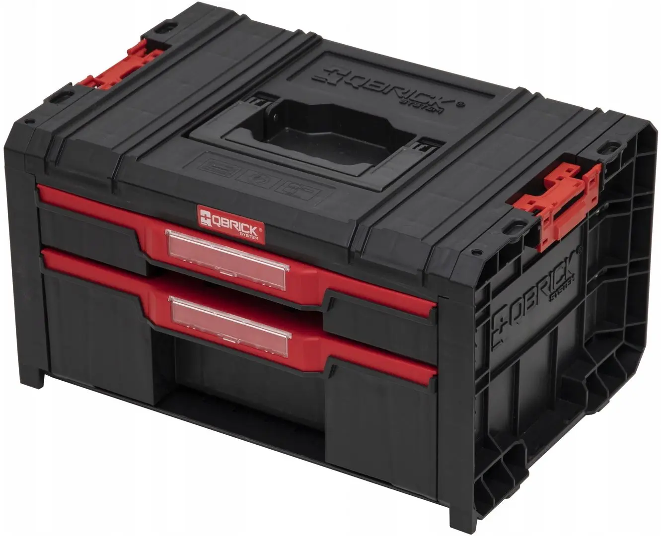 Ящик для инструментов Qbrick System Pro Drawer 2 Basic (Black/Red)