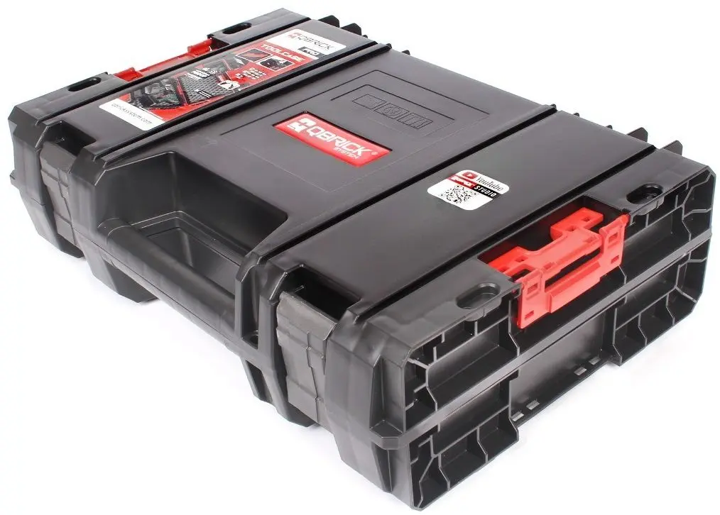 Cutie pentru scule Qbrick System Pro Protective Foam (Black/Red)