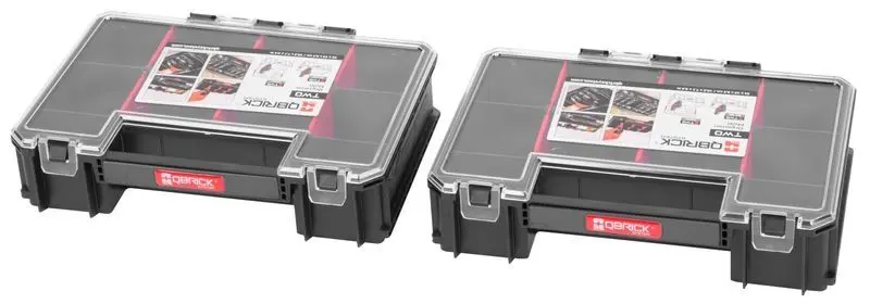 Ящик для инструментов Qbrick System Two Toolbox + 2 органайзера (Black)
