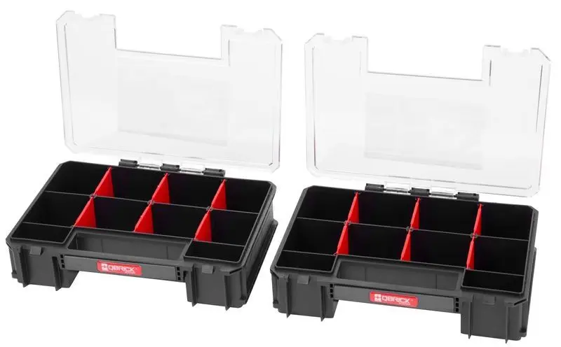 Ящик для инструментов Qbrick System Two Toolbox + 2 органайзера (Black)
