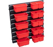 Organizator de perete QBrick ONE Organizer M/L 239890 (Black/Red)