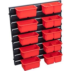 Organizator de perete QBrick ONE Organizer M/L 239890 (Black/Red)