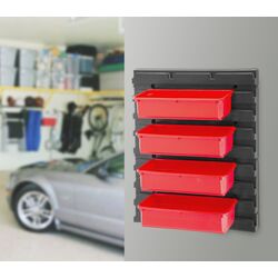 Настенный органайзер QBrick ONE Organizer M/L 239891 (Red/Black) Thumb