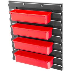Organizator de perete QBrick ONE Organizer M/L 239891 (Red/Black)