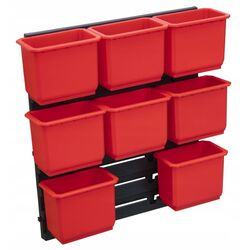 Organizator de perete QBrick ONE200 Organizer XL 239889 (Red/Black)