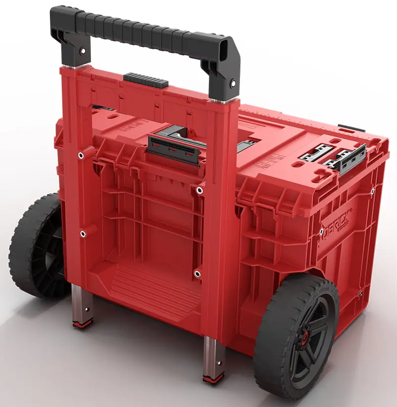 Cutie pentru scule mobila Qbrick Sistem One Cart 2.0 Red Ultra HD Custom (Red/Black)