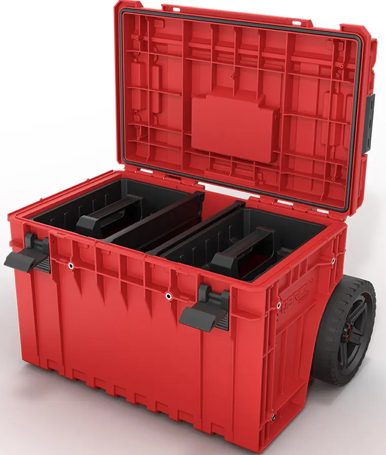 Cutie pentru scule mobila Qbrick Sistem One Cart 2.0 Red Ultra HD Custom (Red/Black)