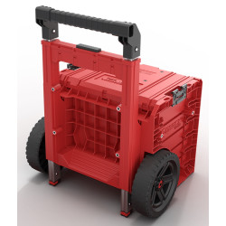 Ящик для инструментов мобильный Qbrick Sistem Pro Cart 2.0 Plus Drawer 3 Red Ultra HD Custom (Red/Black) Thumb