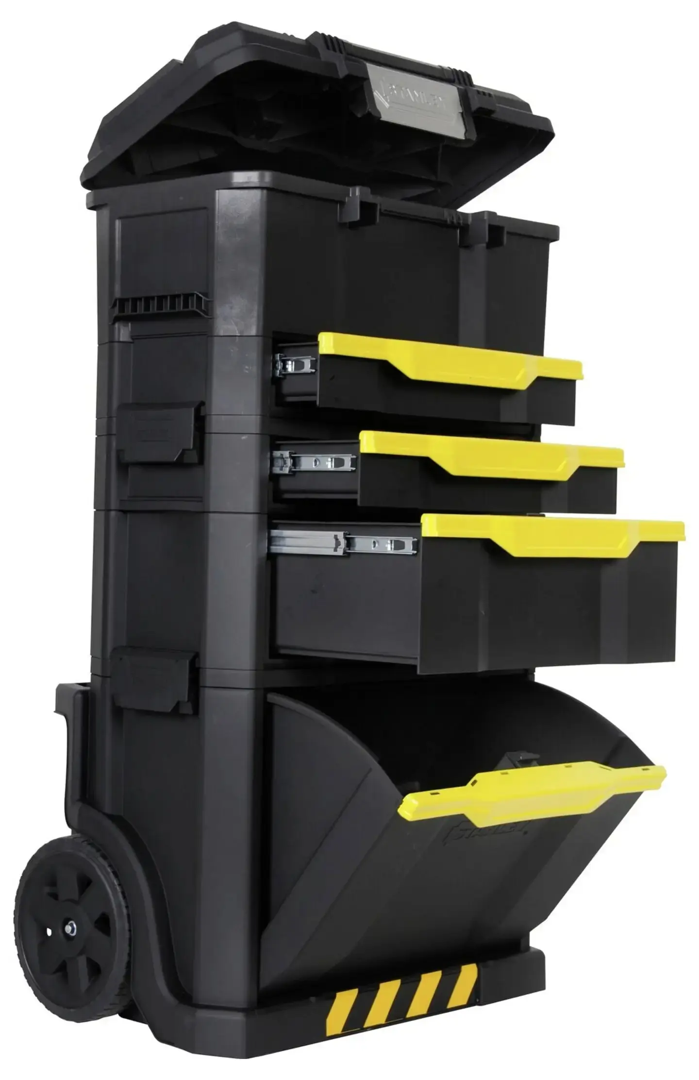Set cutie de instrumente modulara Stanley 1-79-206 (Black/Yellow) - 18