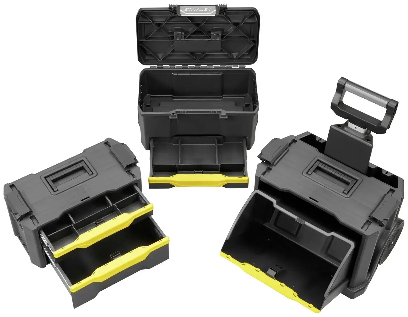 Set cutie de instrumente modulara Stanley 1-79-206 (Black/Yellow) - 17