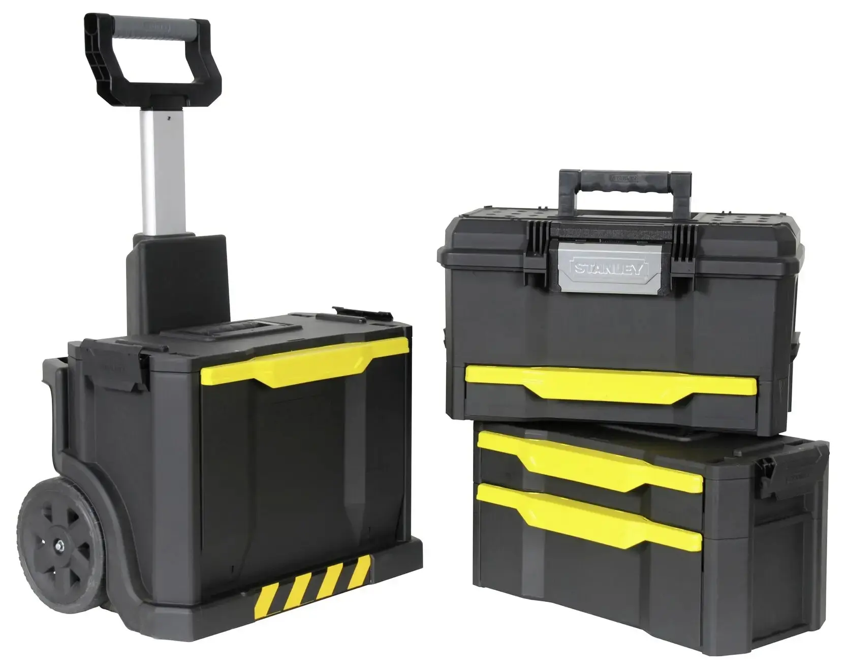 Set cutie de instrumente modulara Stanley 1-79-206 (Black/Yellow) - 16