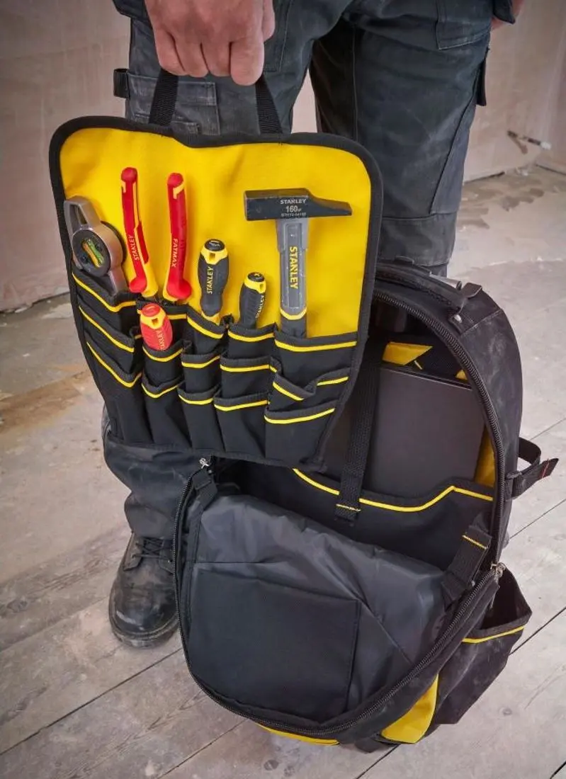 Рюкзак-тележка для инструментов Stanley FatMax 1-79-215 (Black/Yellow)