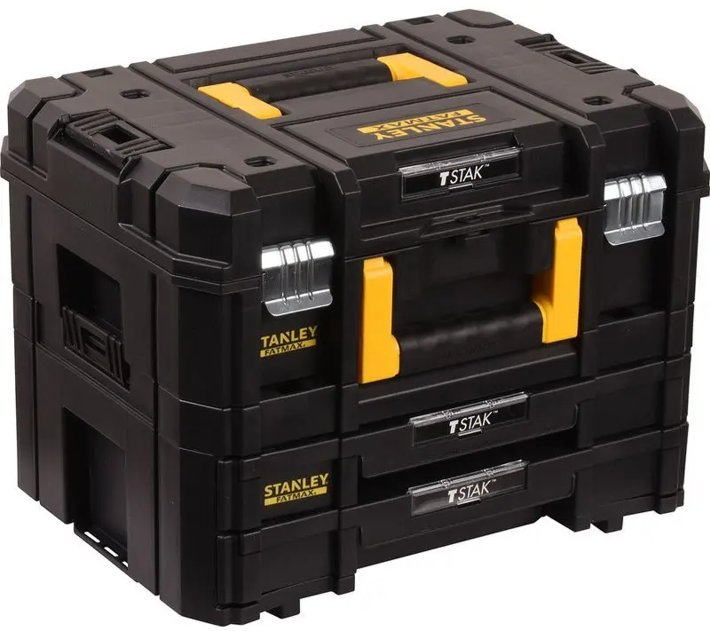 Ящик для инструментов Stanley Fatmax TSTAK COMBO II+IV (Black)