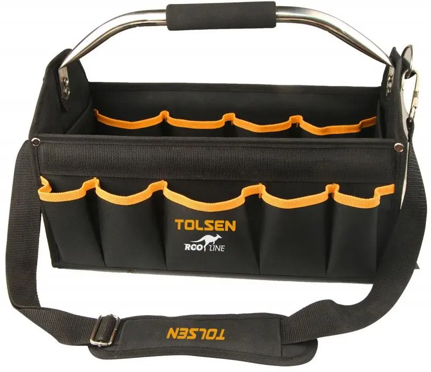 Geanta pentru scule Tolsen Roo Line 80112 (Orange/Black)